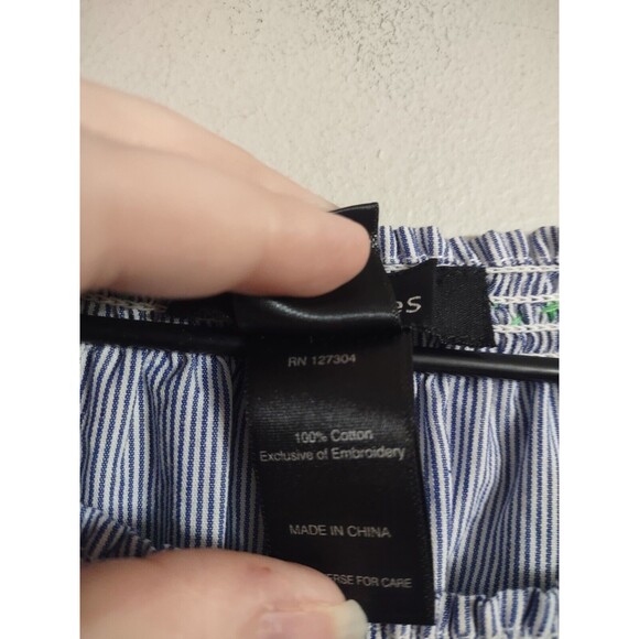 Ali Miles Top Embroidered 3/4 Sleeve Women's Size Medium Cotton - Picture 3 of 7